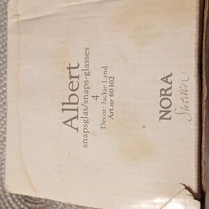 Albert Snaps - Glasses 4 Lobster Glasses